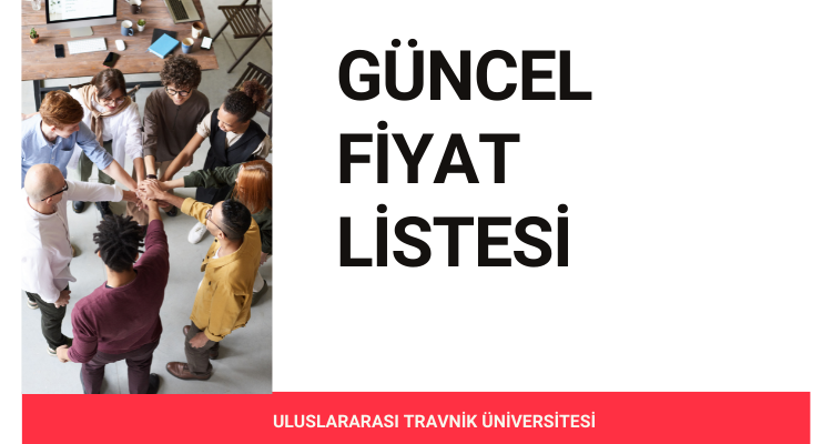 travnik üniversitesi güncel fiyat listesi